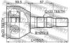 FEBEST 1810-ASJAT Joint, drive shaft